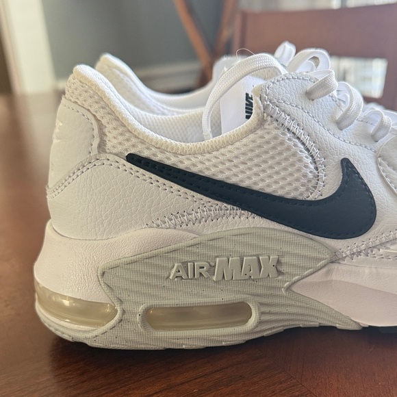 Nike White and Black Air Max Excee Sneakers - Picture 5 of 7
